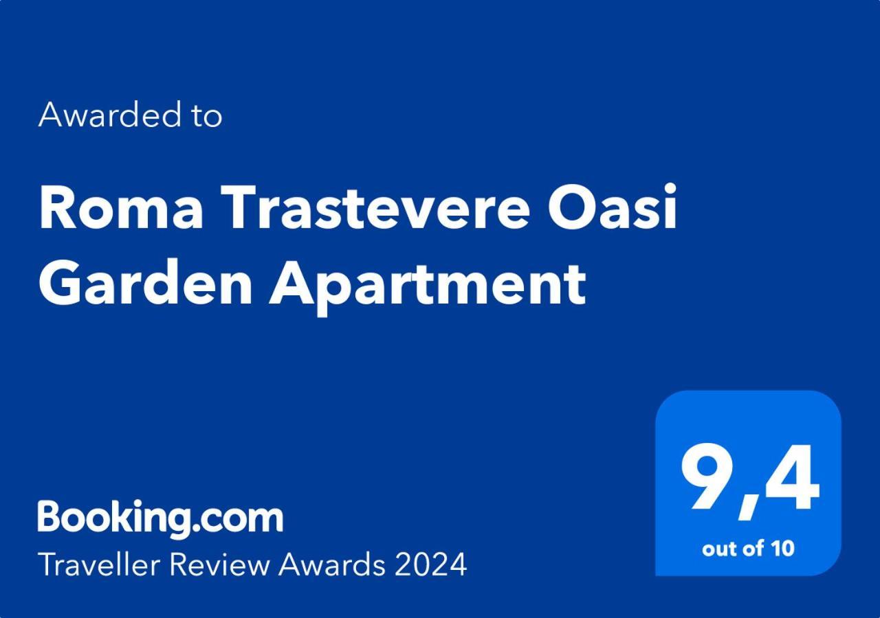 Trastevere Oasi Garden Apartment - Roma Экстерьер фото